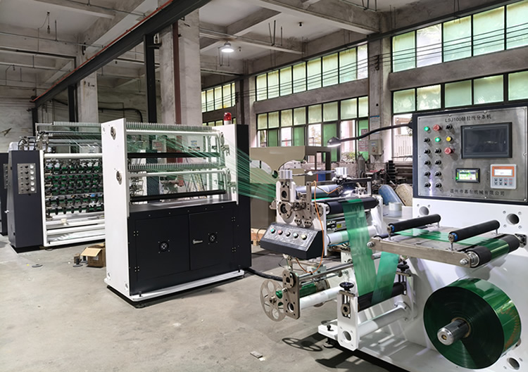 100头电缆色带拉线分条机 100头电缆色带拉线分条机